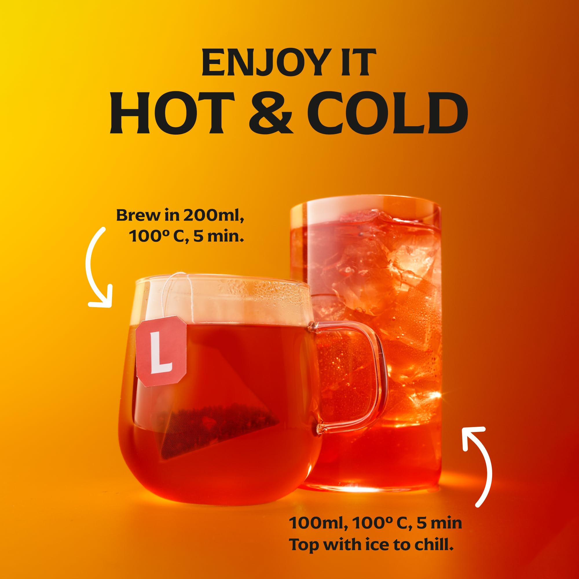 Lipton - Berry Bliss Fruit Infusion Herbal Tea Bags 3