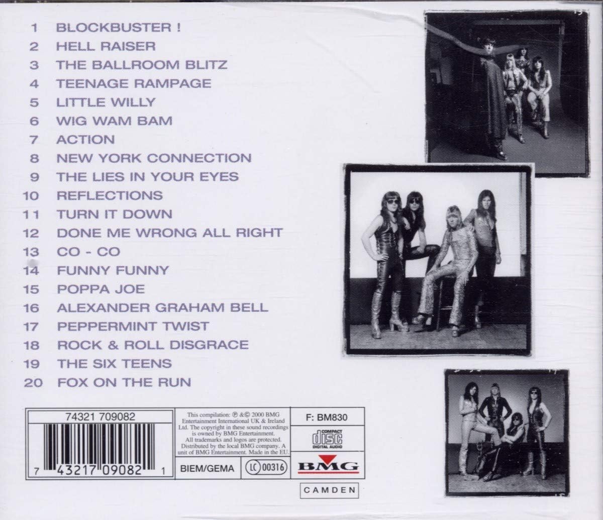 Sweet - Greatest Hits Audio CD