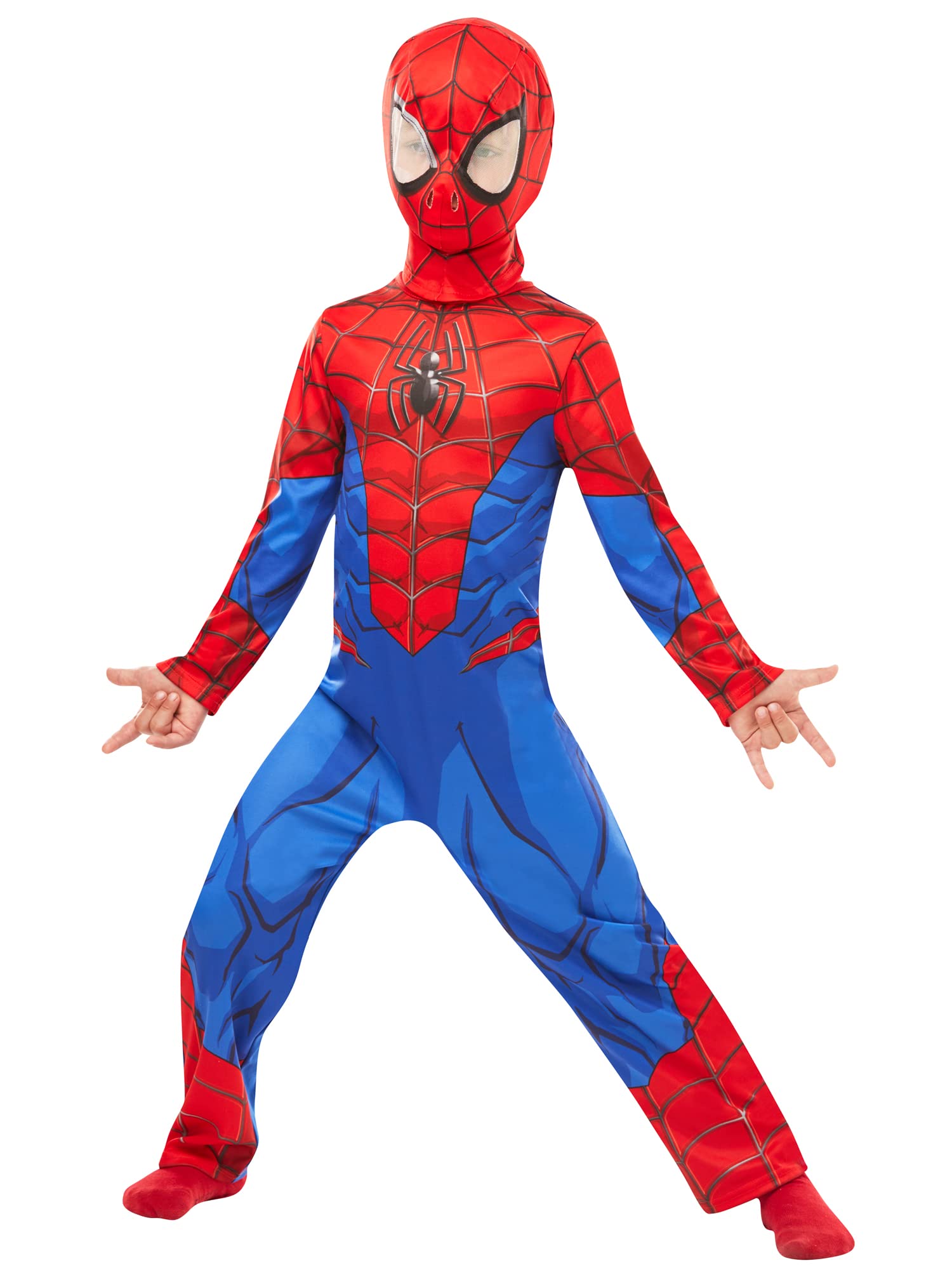 Rubies Marvel Spider-Man Classic Child Costume - Blue-Red | Size XL (9-10 Years) 2