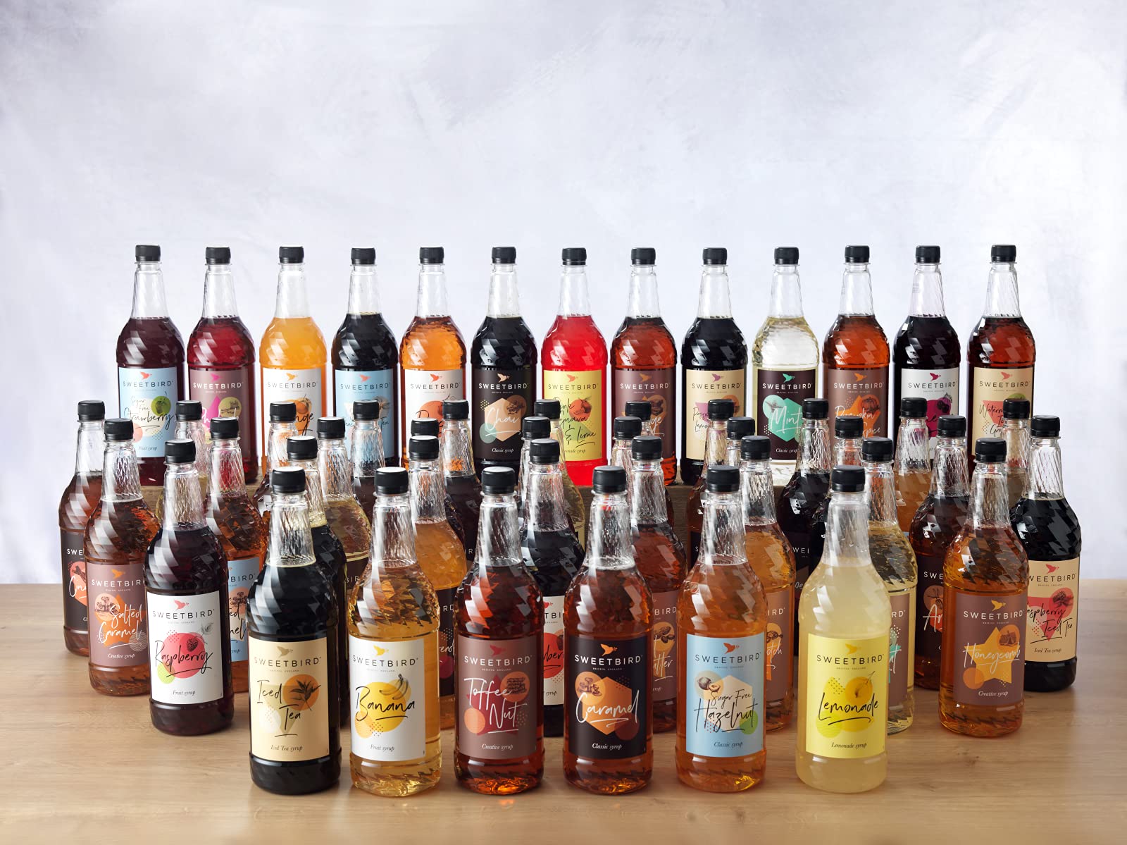 Sweetbird Raspberry & Pomegranate Lemonade Syrup - 1 Litre | Vegan Friendly | Made with British Sugar 5