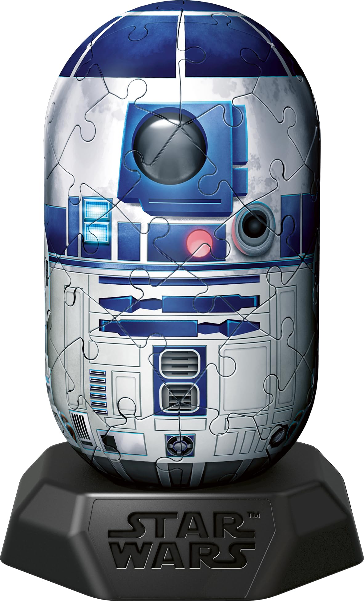 Ravensburger Star Wars R2D2 Hylkies 3D Puzzle - 54 Pieces | Ages 6+ | Collectible Figure