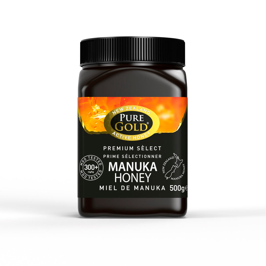 Pure Gold Manuka Honey 300+ MGO Certified 500g