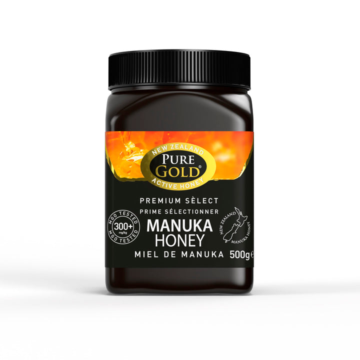 Pure Gold Manuka Honey 300+ MGO Certified 500g