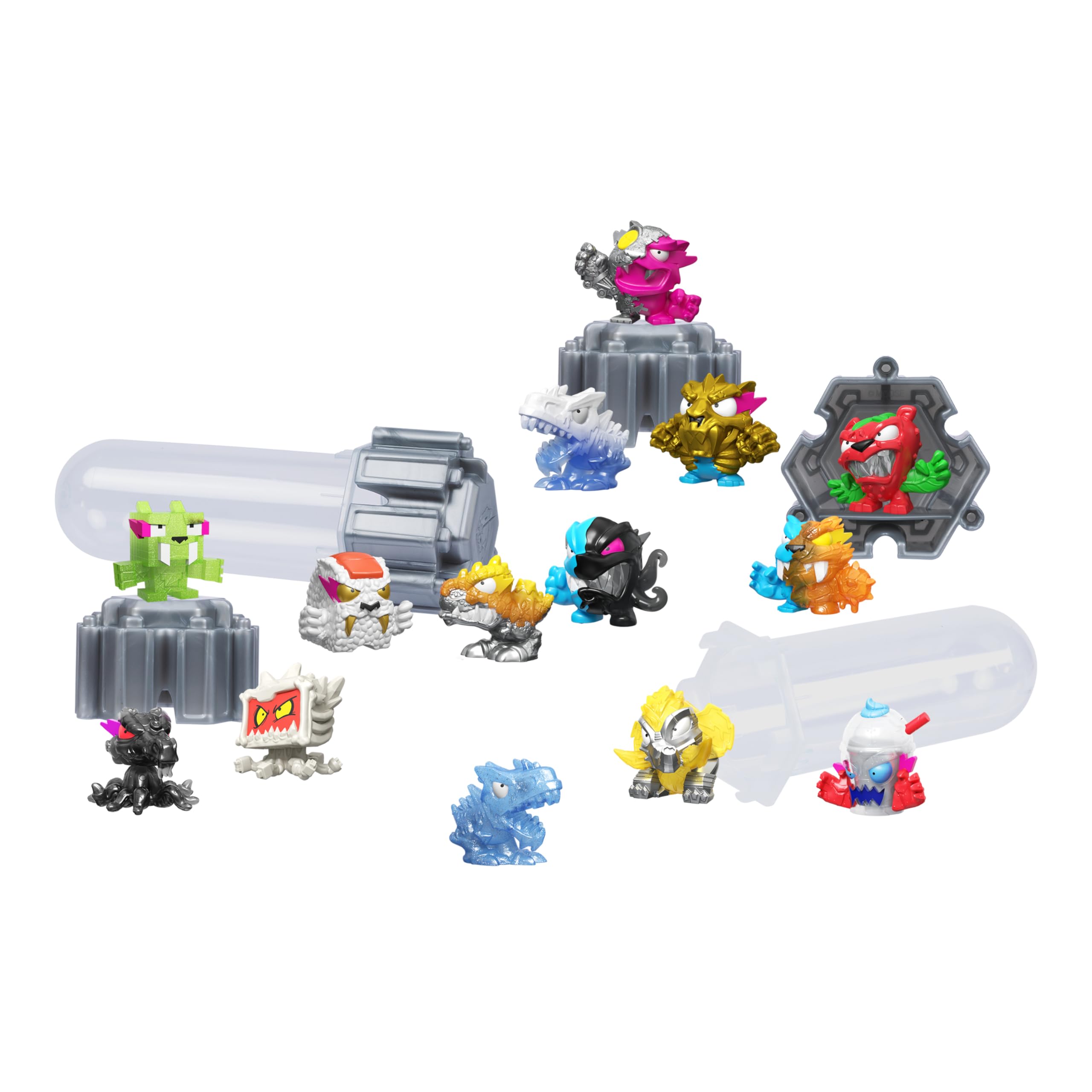 MrBeast Lab Swarms Hyper Fusion Series - Steel Slushee Collectible Micro Beast 2