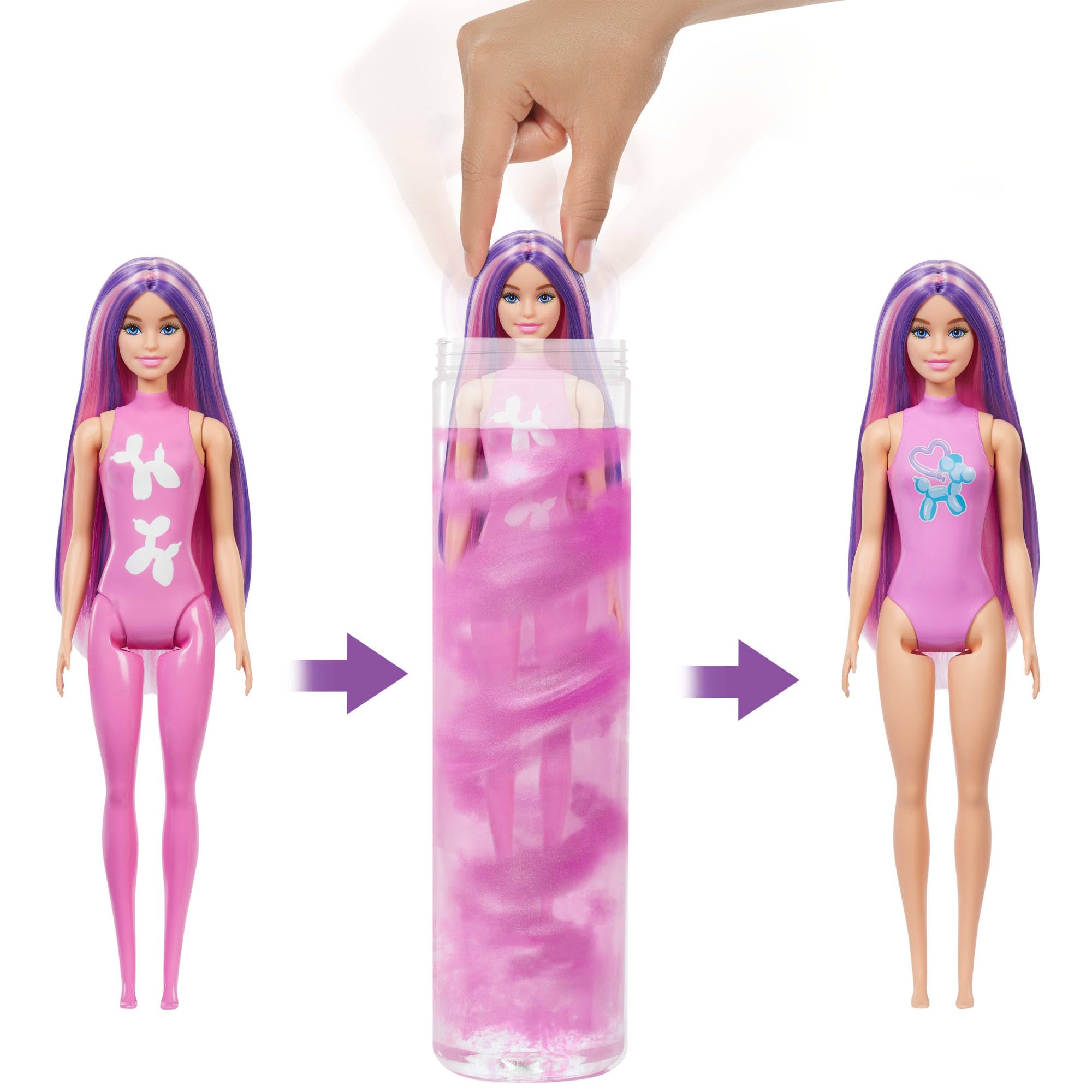 Barbie Color Reveal Doll & Accessories - Balloon Animals Series | 6 Surprises | JFV58 3