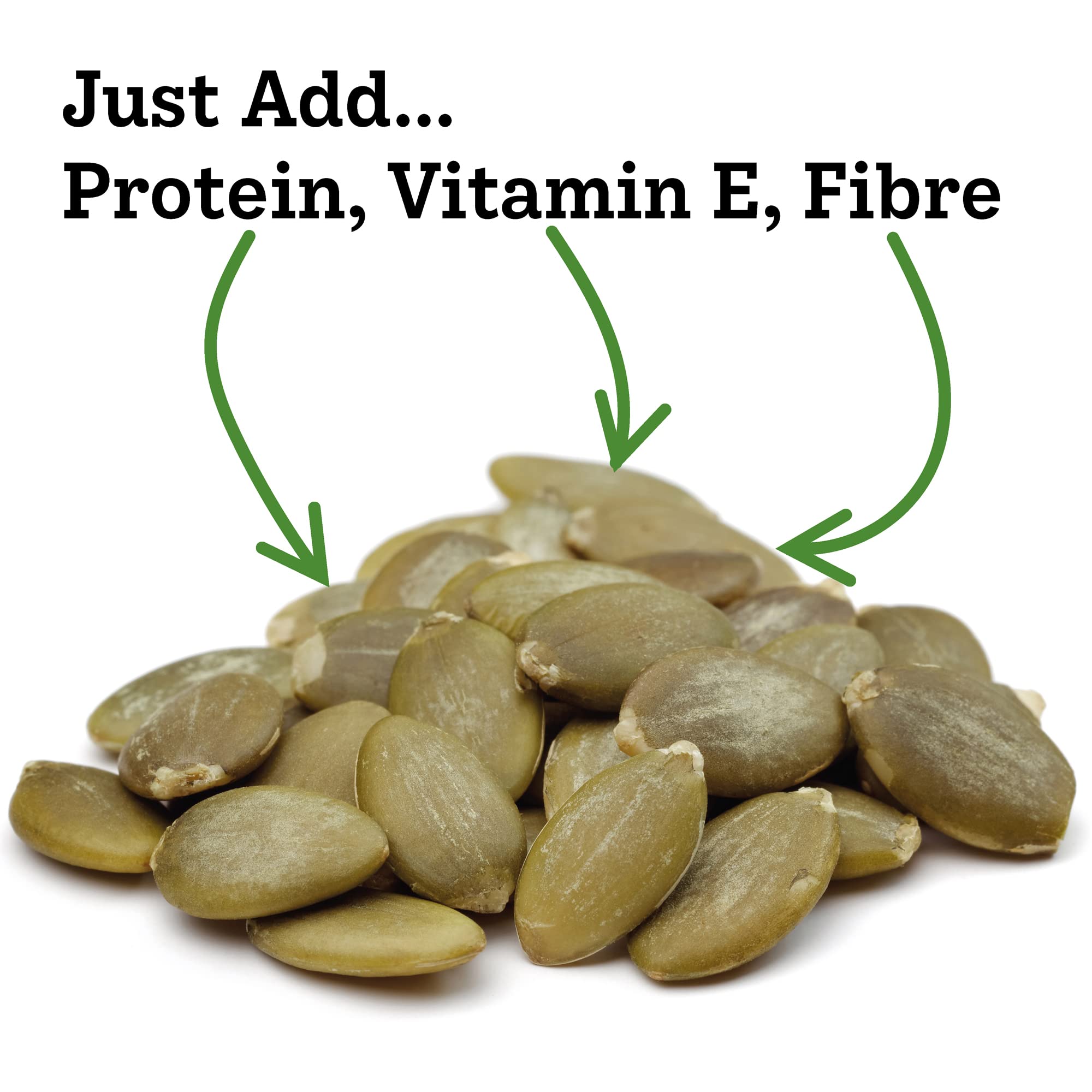 Munchy Seeds Lightly Toasted Pumpkin Seeds - Source of Protein & Gluten Free | 500g Pack 4