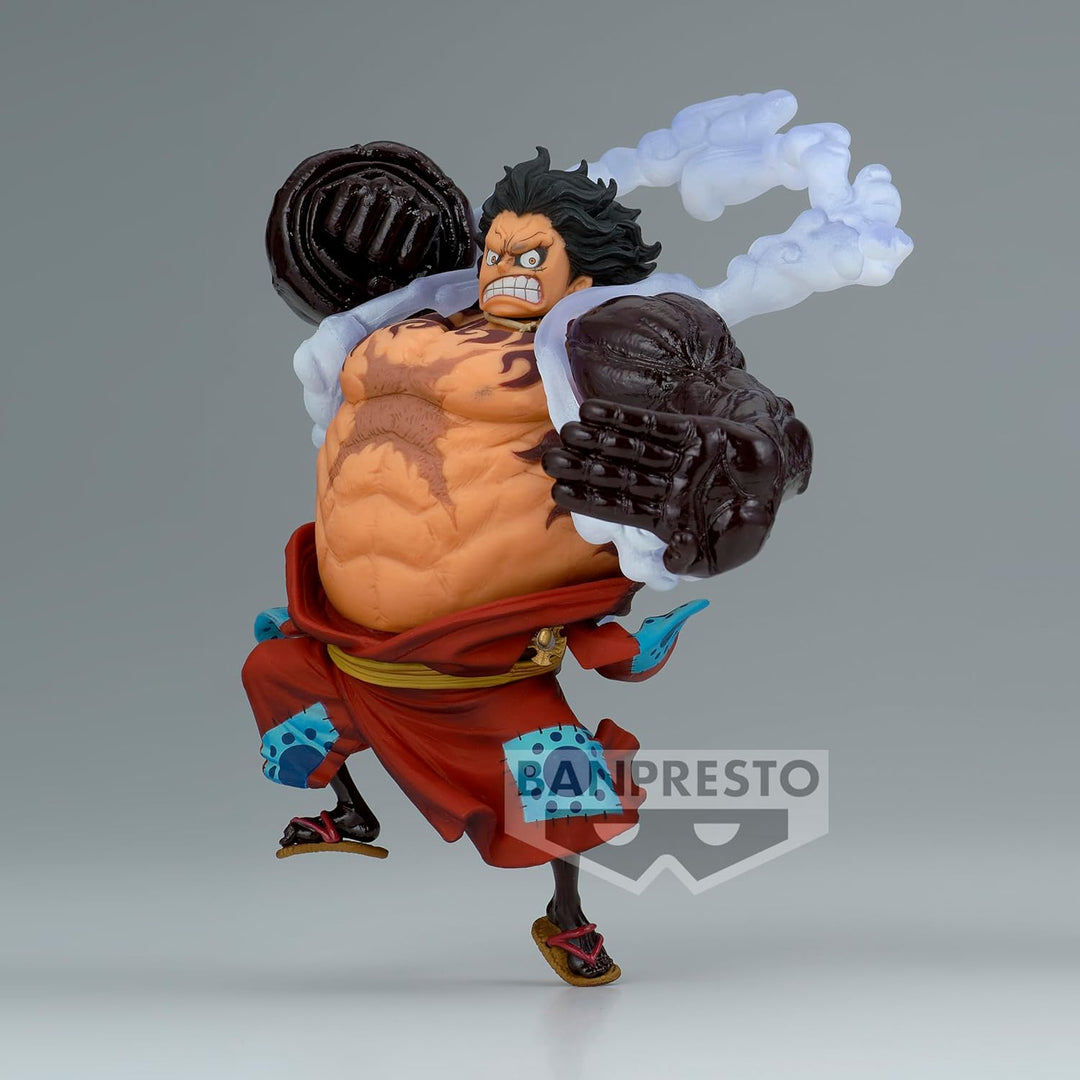 BANPRESTO King of Artist One Piece - Monkey D. Luffy Gear 4th Bounceman PVC Figure (BA-0001)