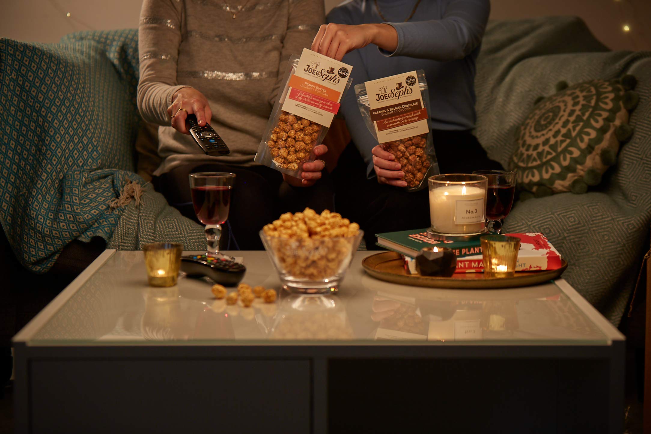 Joe & Seph's Double Chocolate Popcorn (80g) - Gourmet Air-Popped Snack 8