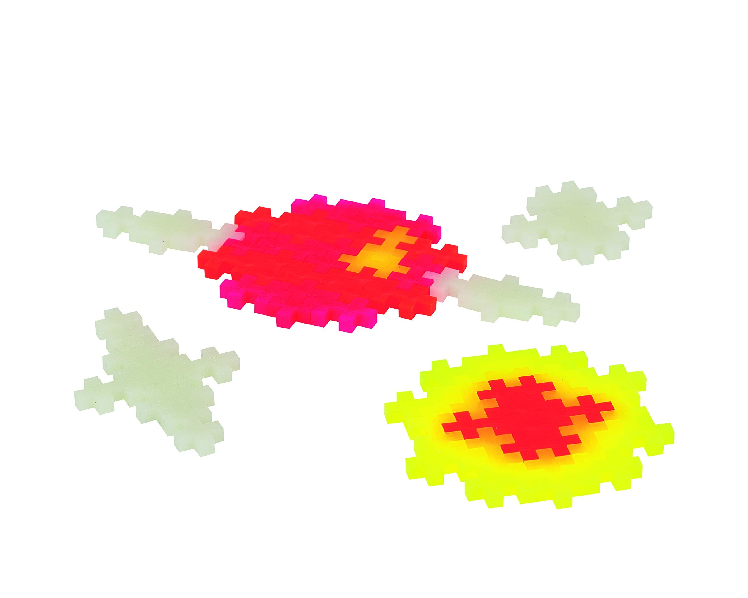 PLUS PLUS Glow in the Dark Building Blocks - 360pc Creative STEM Toy for Kids Age 5+ 5