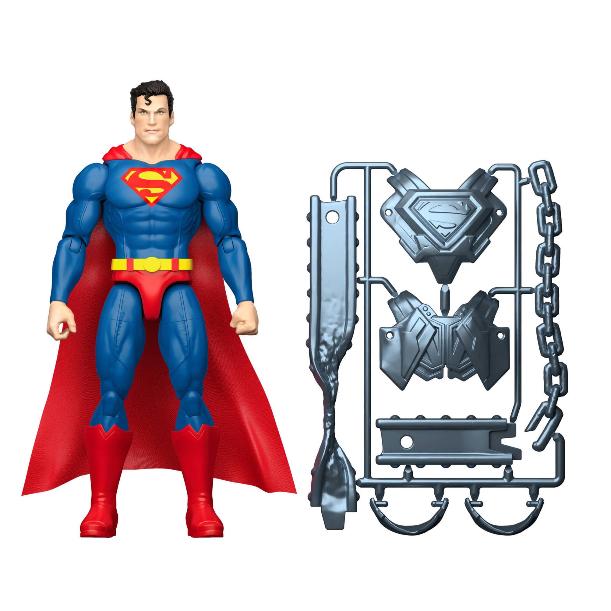 Mattel DC Premier Superman Action Figure - 6.5 Inch, 22 Points of Articulation, Ages 4+ 4