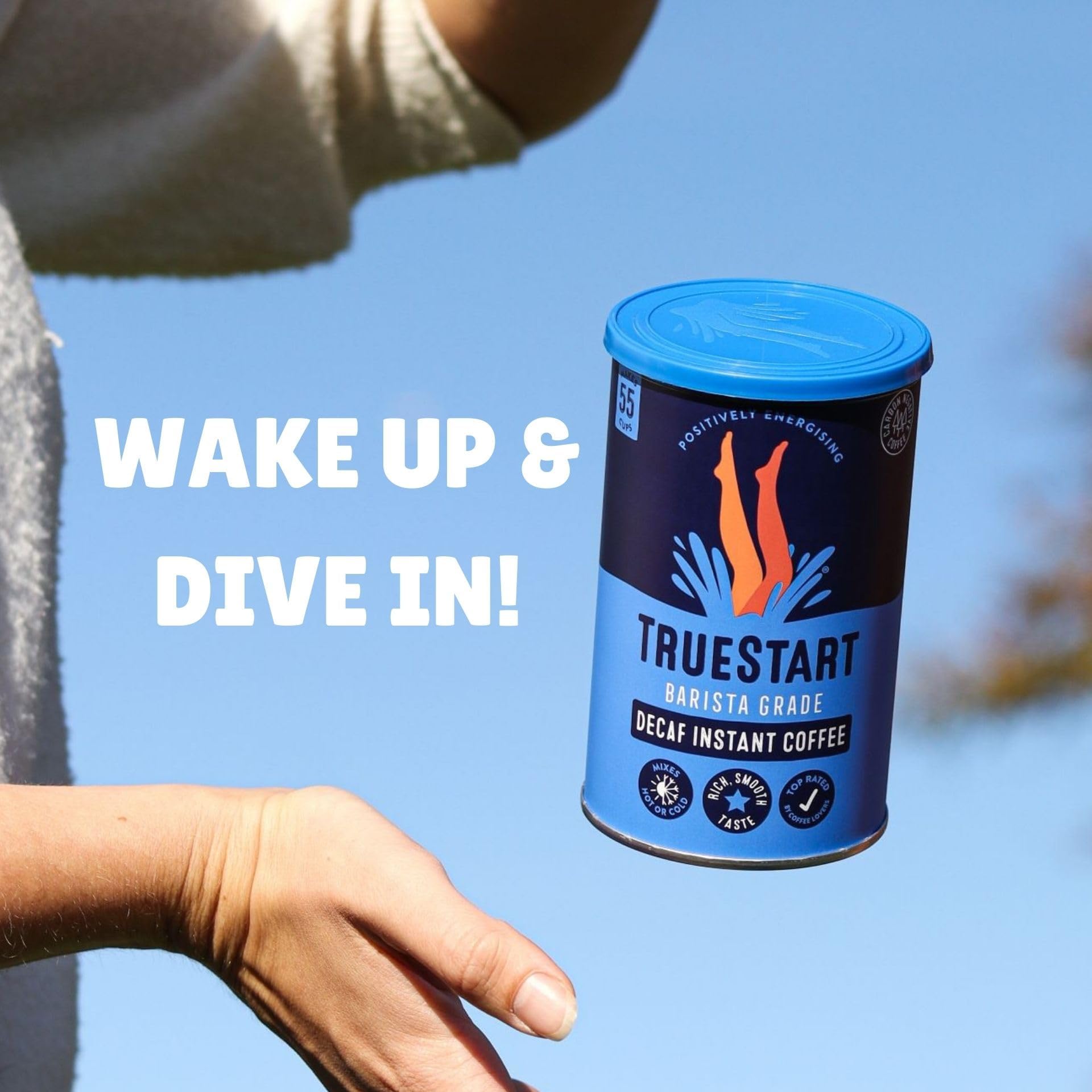 TrueStart - Barista Grade Decaf Instant Coffee 100% Brazilian Arabica 3