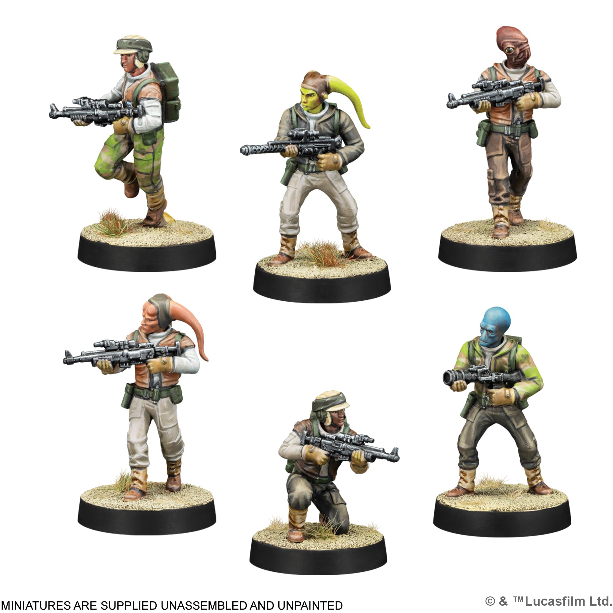 ATOMIC MASS GAMES Star Wars Legion: Rebel Troopers Expansion | 11 Miniatures | Age 14+ 3