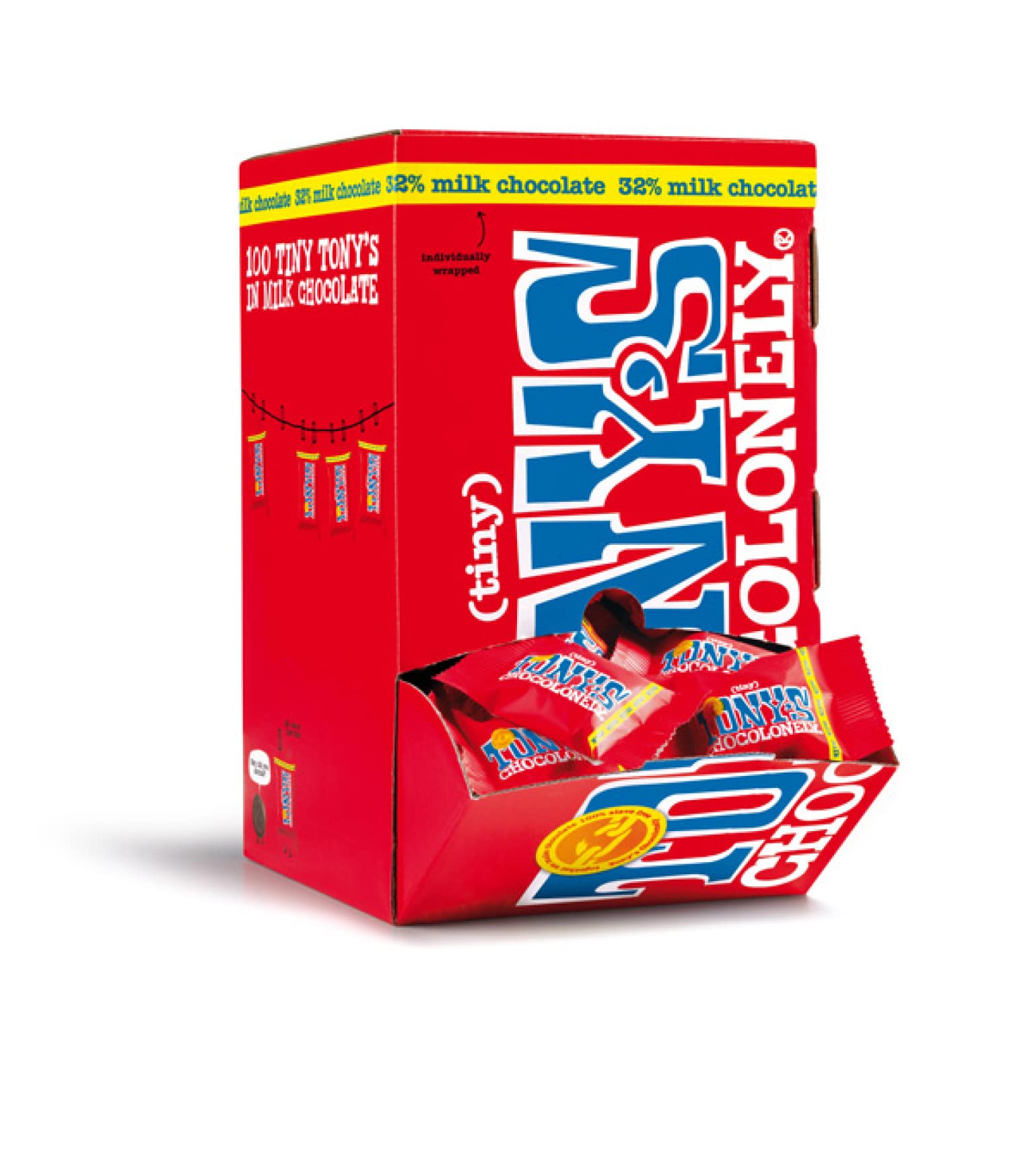 Tony's Chocolonely Tiny Tony's Milk Chocolate Gift Box - 900g Fair Trade Belgian Chocolate 7