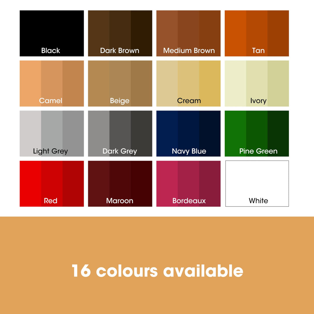 Furniture Clinic Leather Recolouring Balm - Light Grey for Faded & Scratched Sofas, Car Seats, Shoes, Clothing