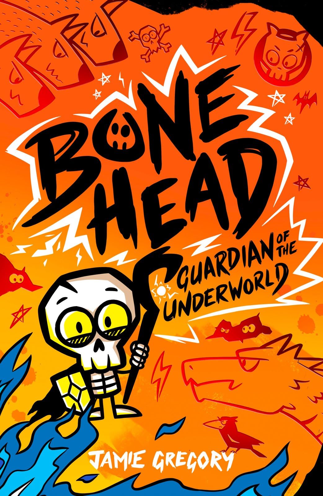 Scholastic Bone Head: Guardian of the Underworld by Jamie Gregory | Ages 9-12