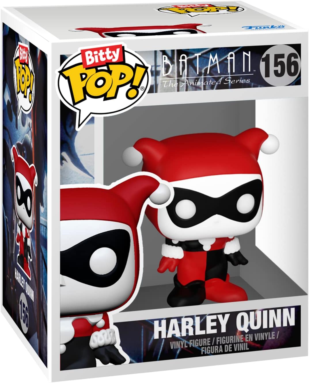 Funko DC Bitty POP! Harley Quinn, Joker, Poison Ivy & Mystery Figure Collectible Set (71313)