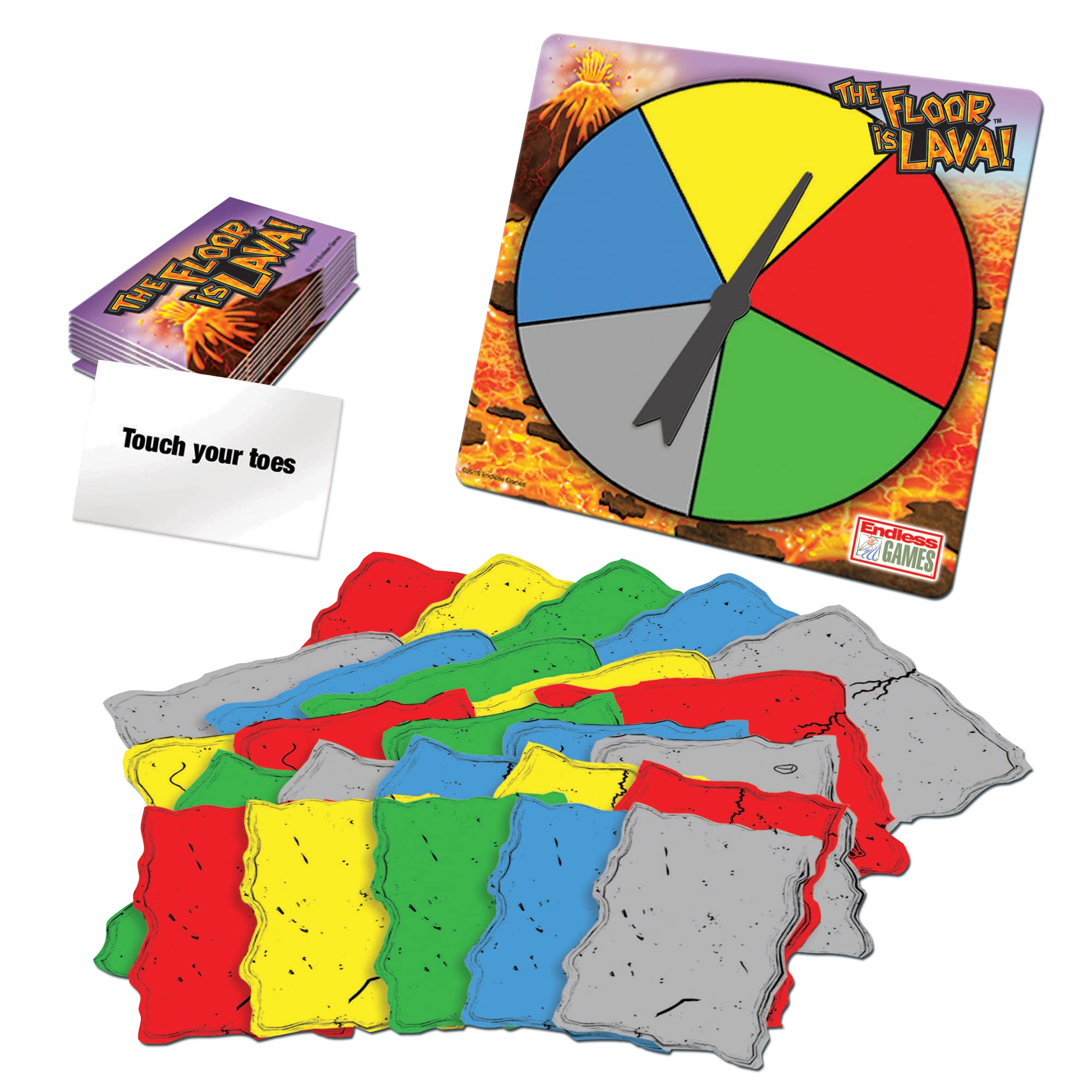 Goliath Games Floor is Lava! Interactive Board Game for Kids and Adults 14