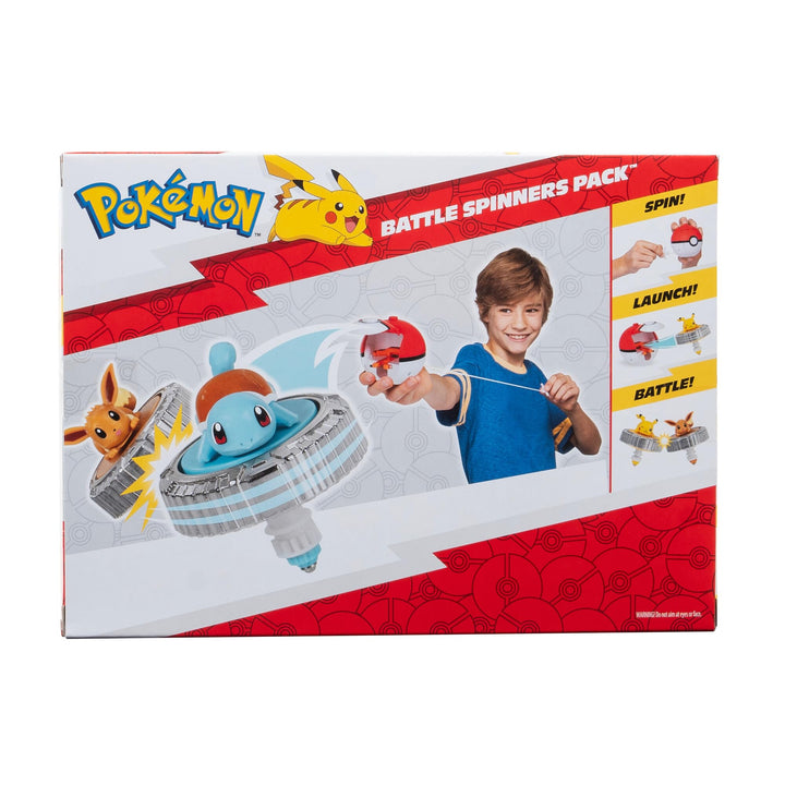 Pokémon Squirtle Battle Spinner Pack with Poké Ball Launcher (EMEA Exclusive)