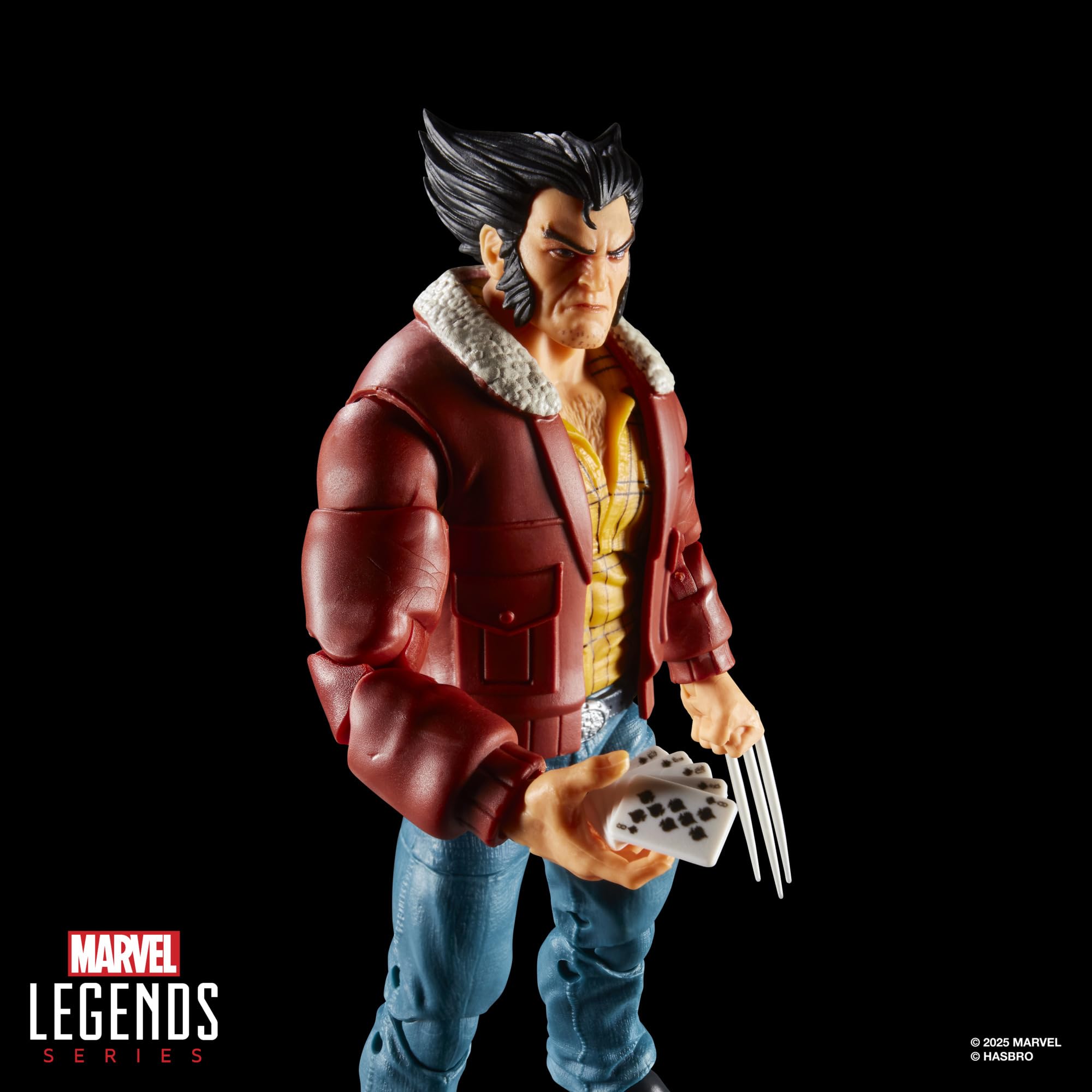 Marvel Legends Series Logan Action Figure - 6-Inch X-Men '97 Collectible with Articulation & Accessories 12