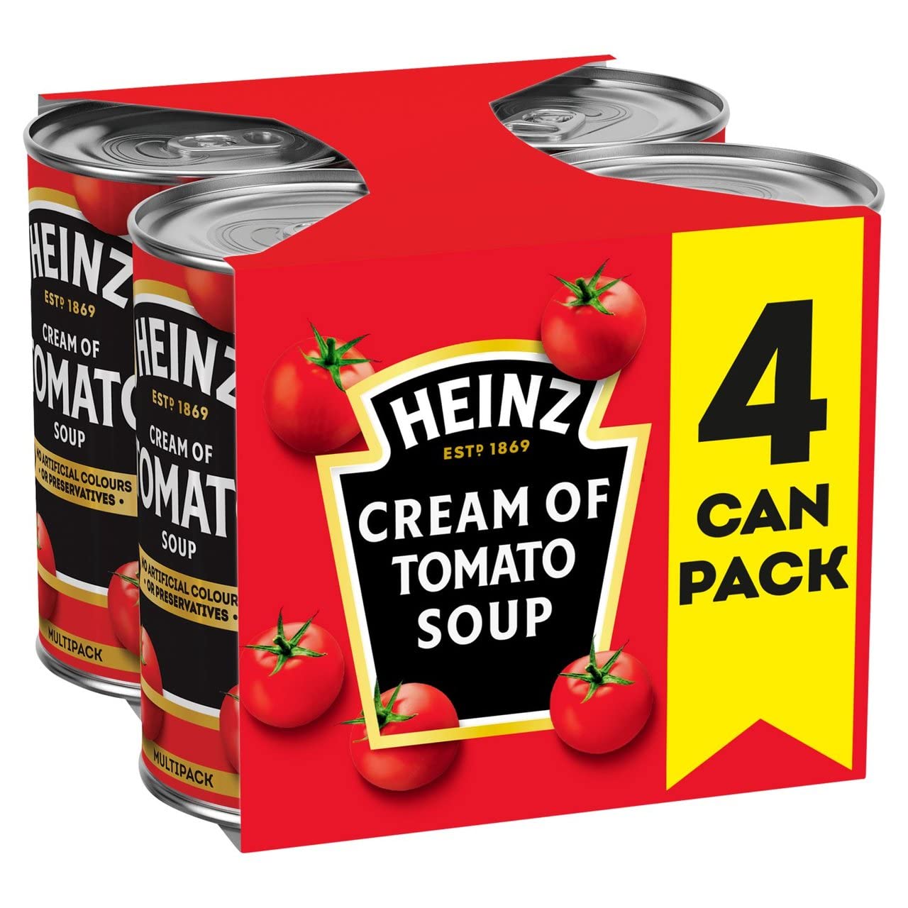 Heinz - Cream of Tomato Soup 4x400g 6