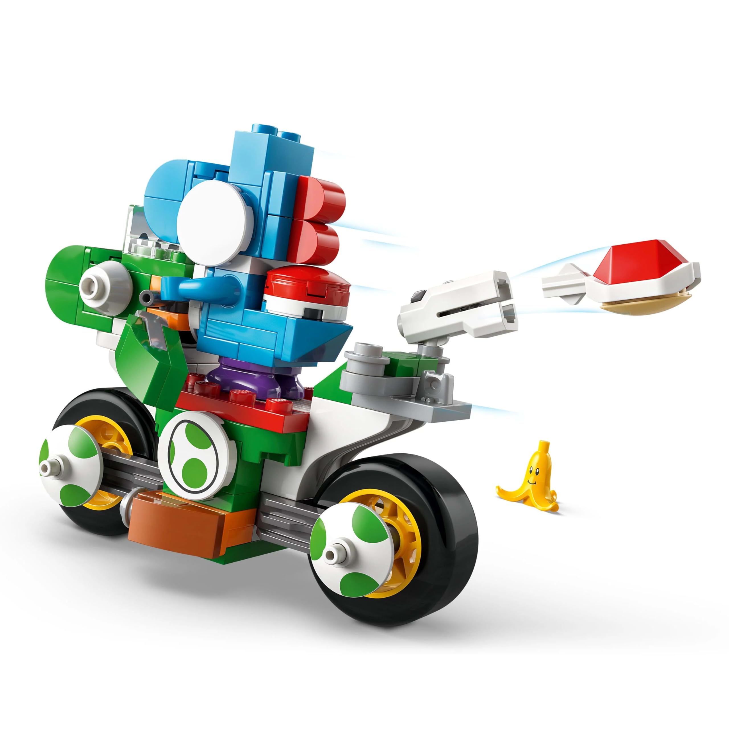 LEGO Super Mario: Mario Kart – Yoshi Bike Set - Building Toy for Kids 7+ 2