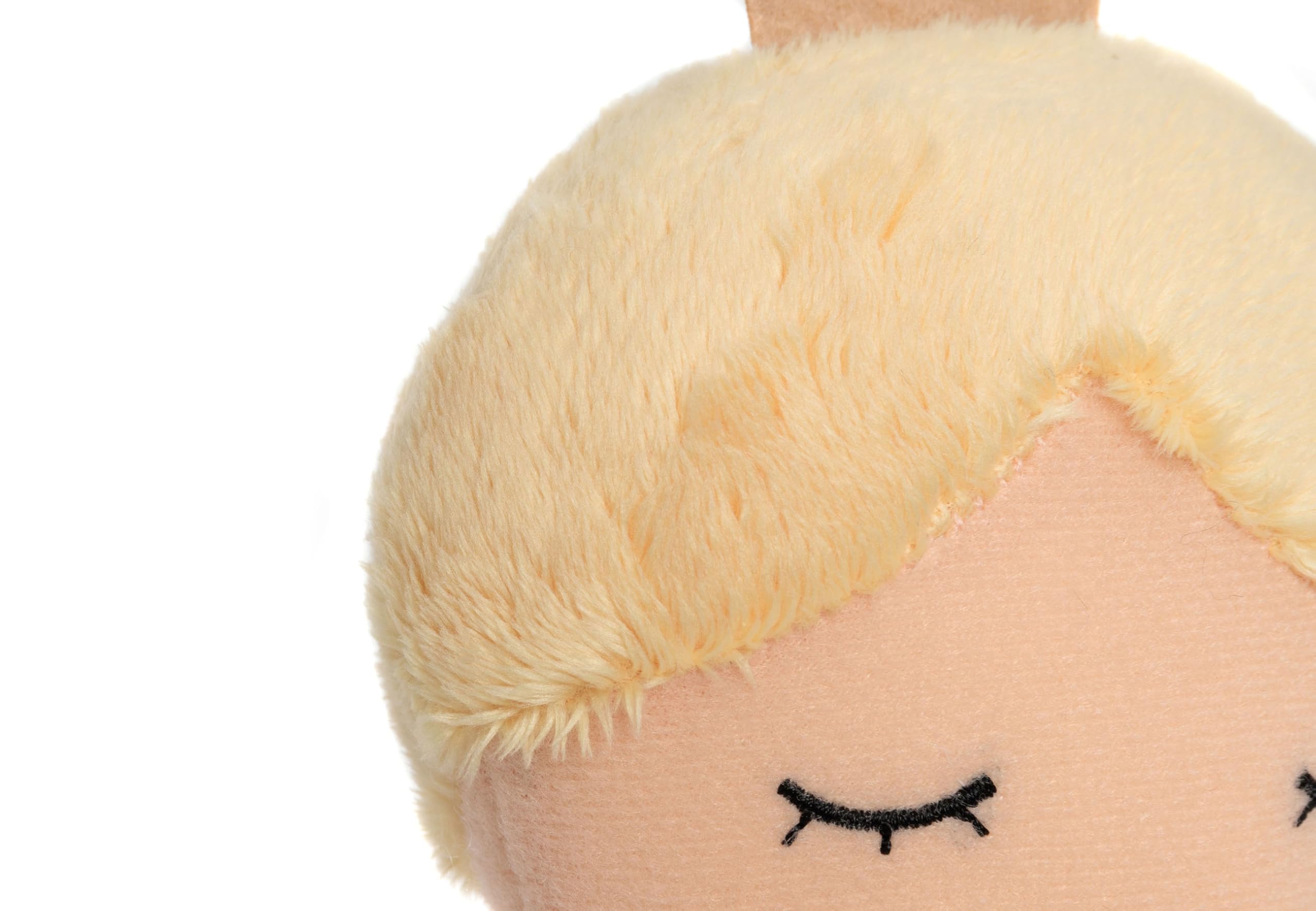 Jollein Mermaid Ella Rag Doll - Soft Plush Doll with Shimmering Crown & Mermaid Fin 2