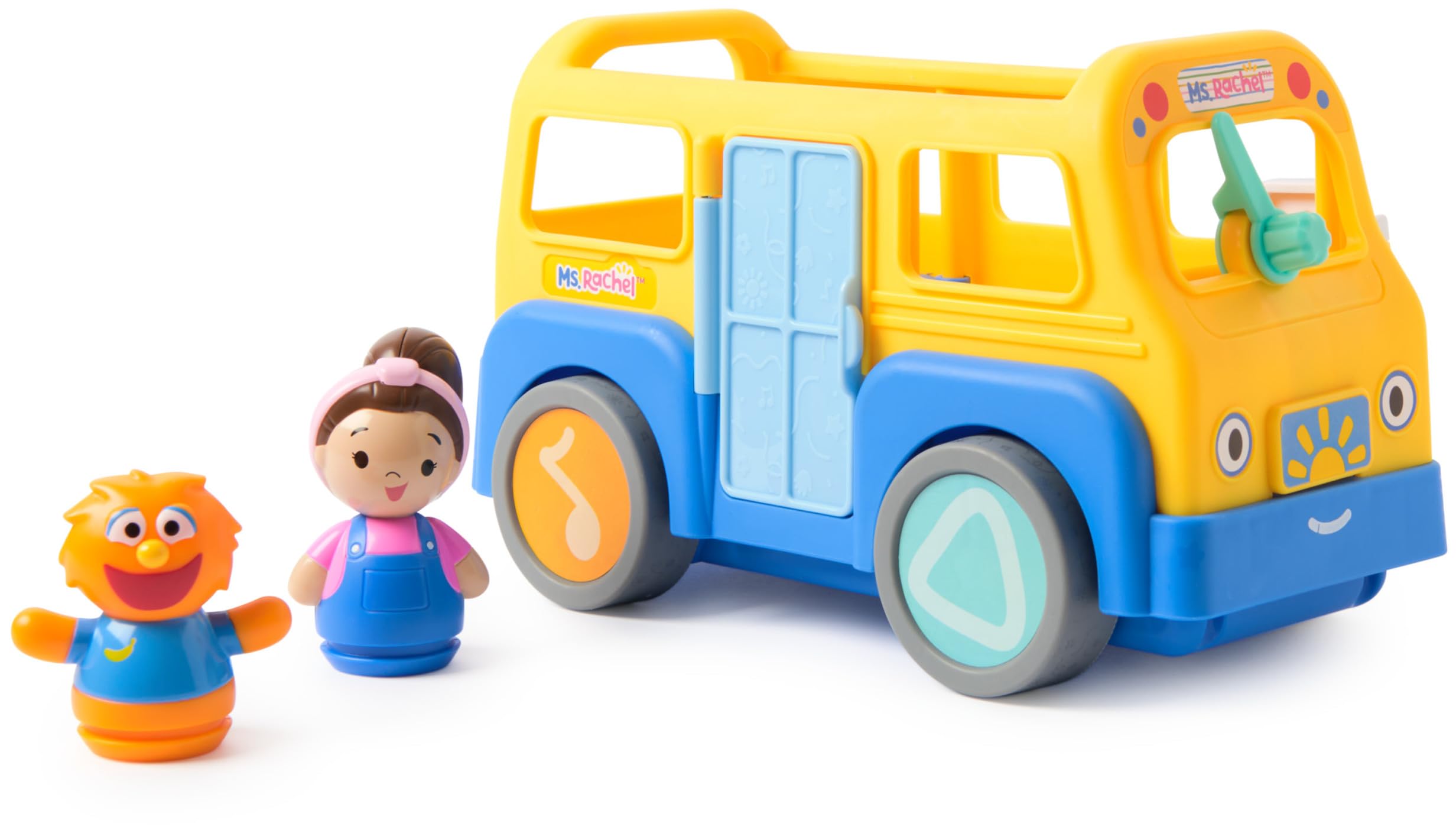 Ms. Rachel Official My First Learning Electronic School Bus with 2 Figures | Ages 12m+