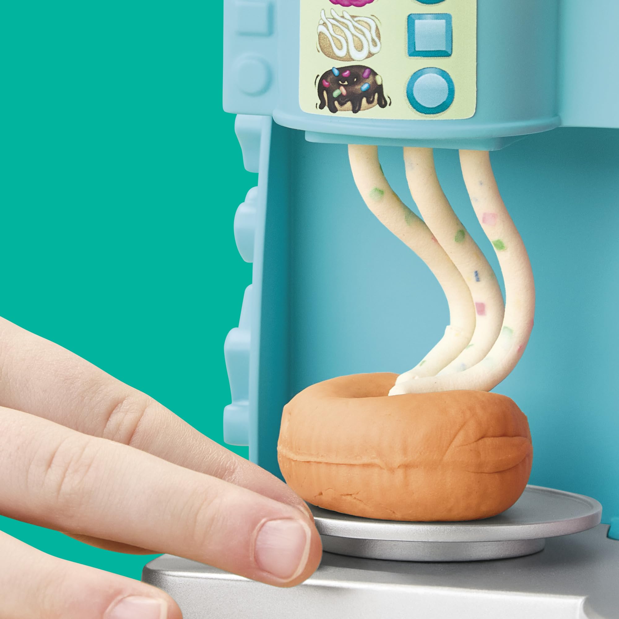 Play-Doh Donut Drop Shop Playset | Kids Arts & Crafts Dough Toy | Ages 3+ 5
