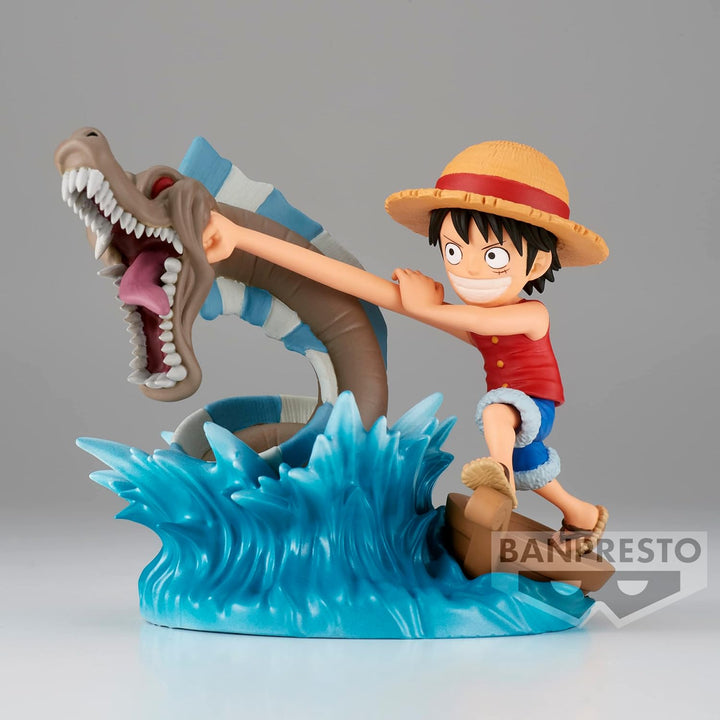 Banpresto WCF-Log Stories ONE PIECE - Monkey D. Luffy Figurine (BPR88406)