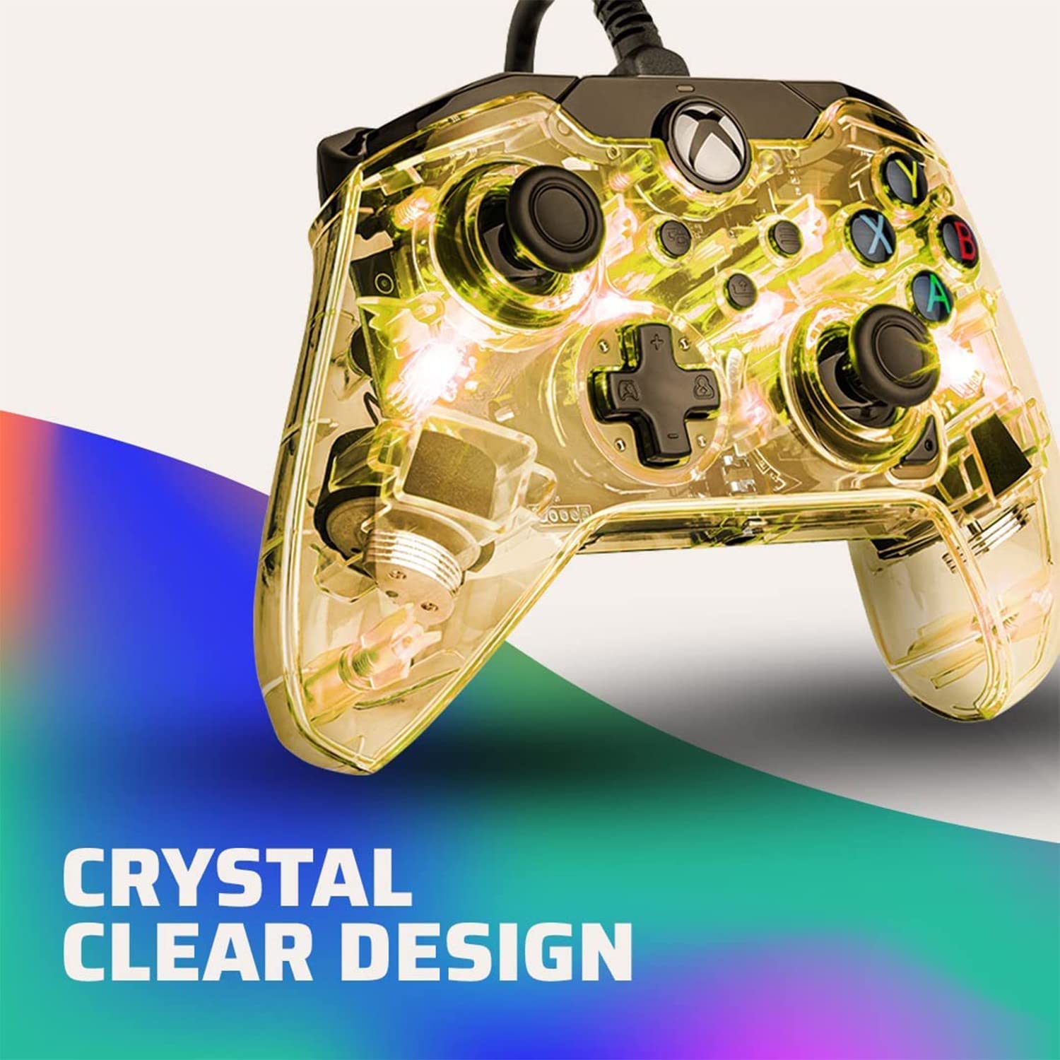 PDP Afterglow LED Wired Game Controller - RGB Lighting - Audio Controls - Dual Vibration - Xbox Series X|S, Xbox One, PC 3
