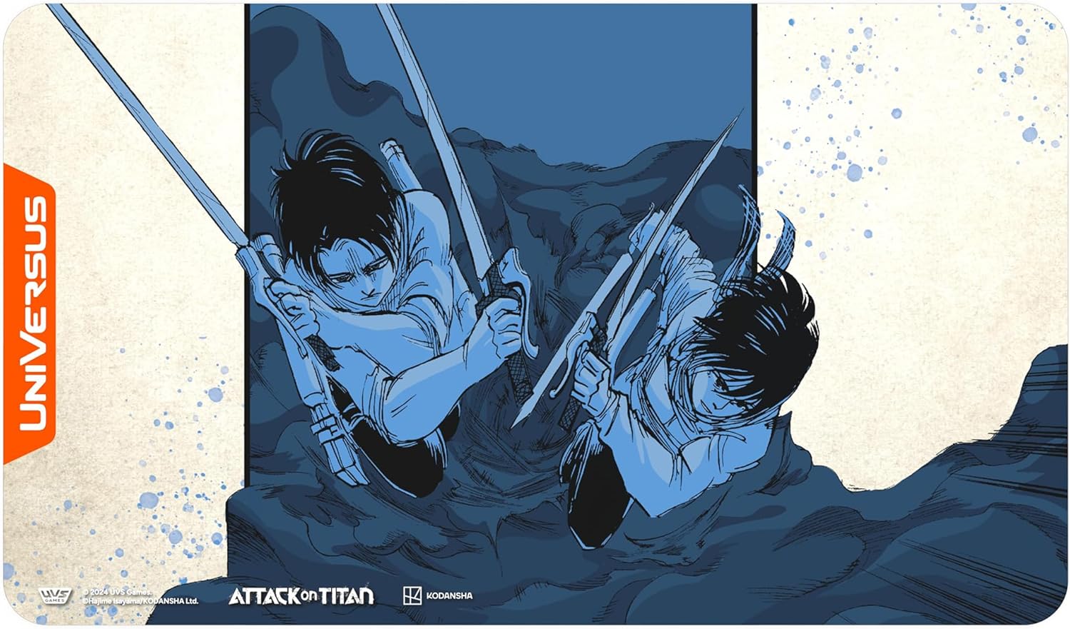 UniVersus Attack on Titan: Origins of Power Double Takedown Playmat 24 x 14 1