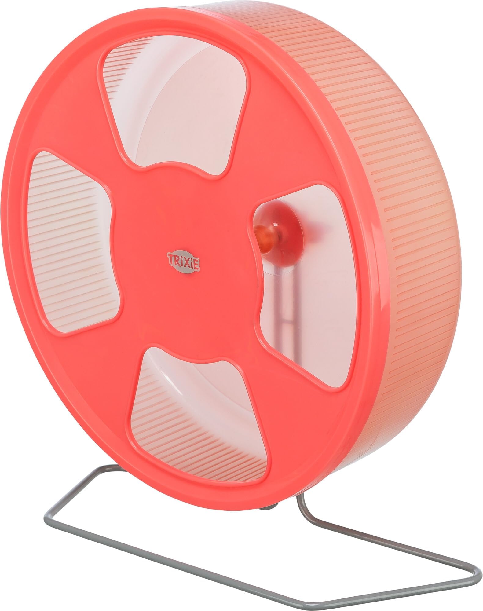 TRIXIE Running Wheel for Hamsters - 28 cm Diameter | Plastic Construction | Freestanding or Cage Mountable