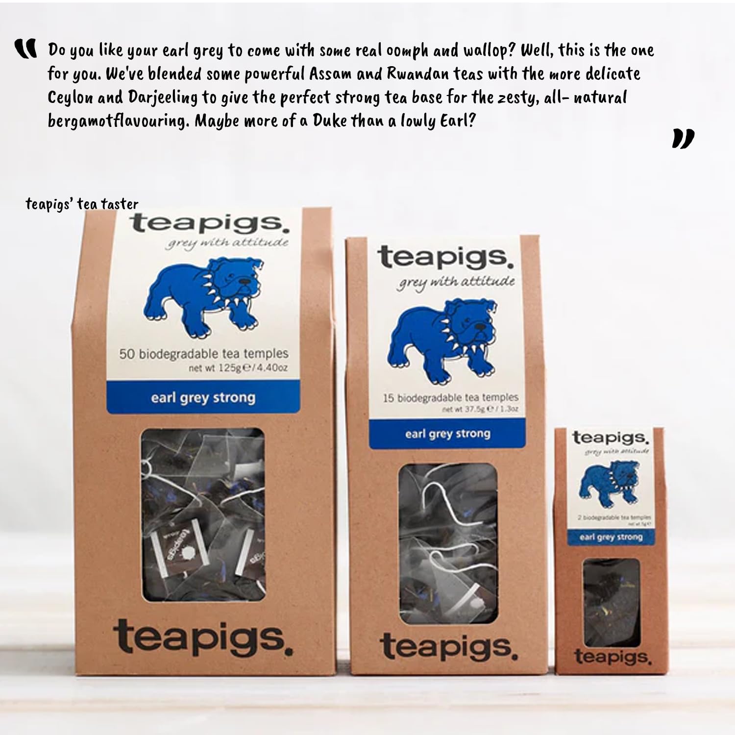teapigs Earl Grey Strong Tea Bags - 50 Count, 180g | Robust Black Tea with Bergamot 6