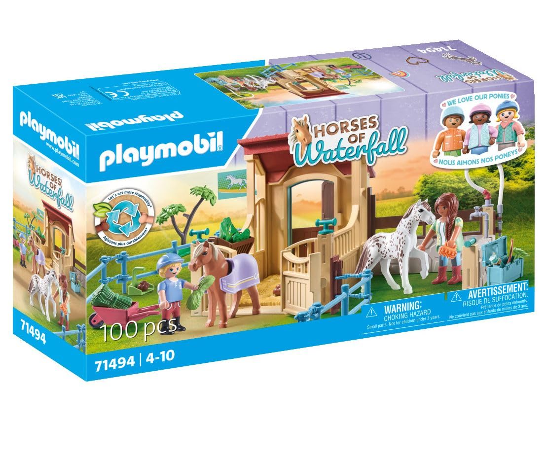 Playmobil 71494 Horses of Waterfall Riding Stable Playset - Ages 4+ 3
