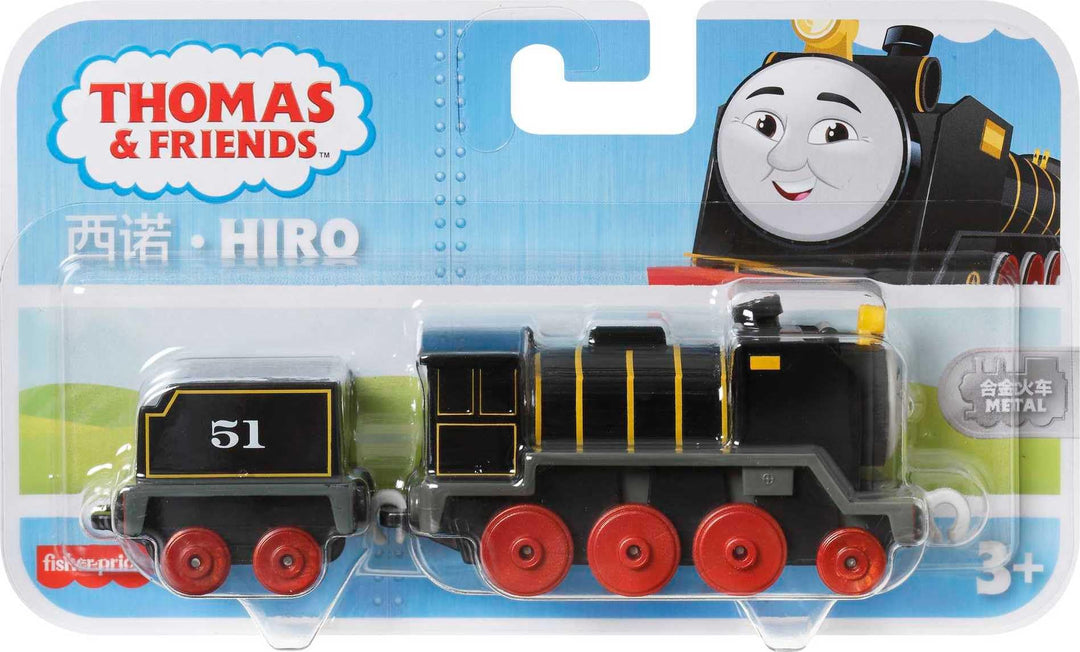 Fisher-Price Thomas & Friends Hiro Die-Cast Push-Along Train Engine with Tender - Ages 3+