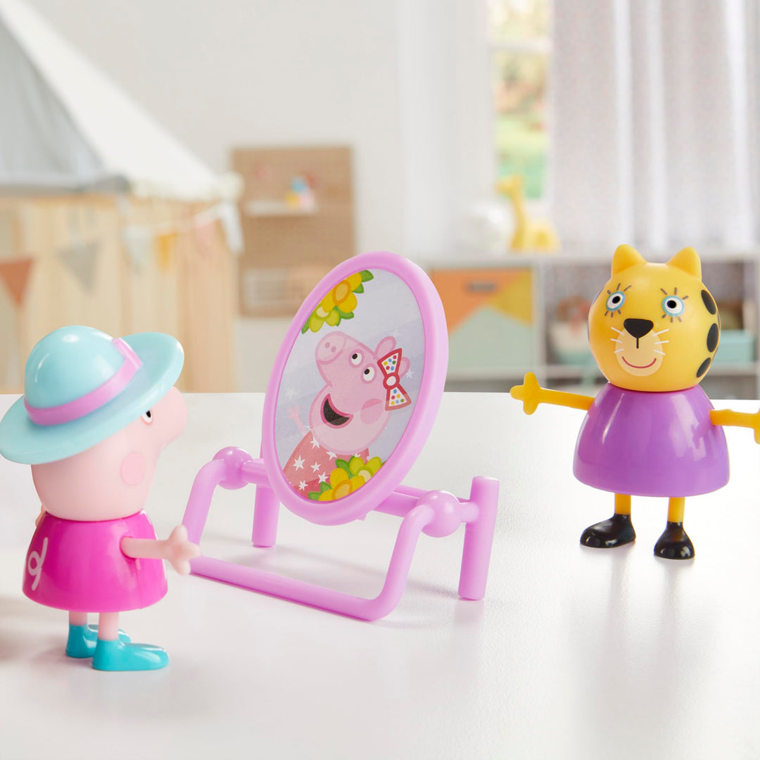 Peppa Pig Peppa's Dance Party Playset - Interactive Twirling Stage & Dress Shop for Ages 3+