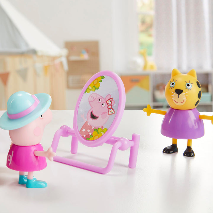 Peppa Pig Peppa's Dance Party Playset - Interactive Twirling Stage & Dress Shop for Ages 3+