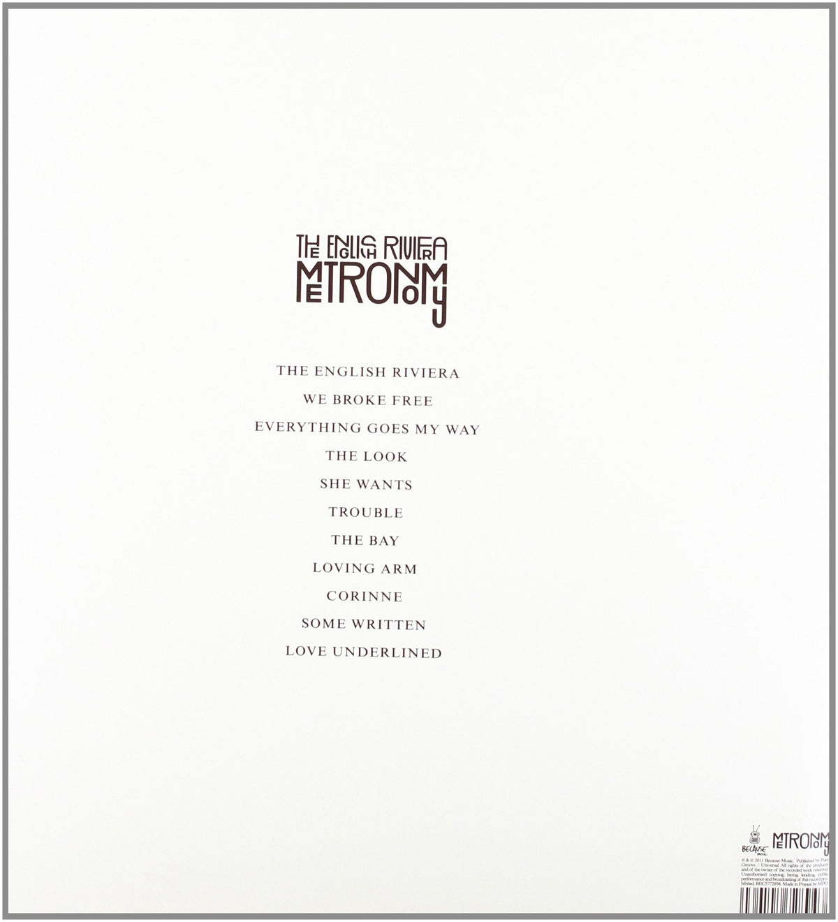 Metronomy - The English Riviera