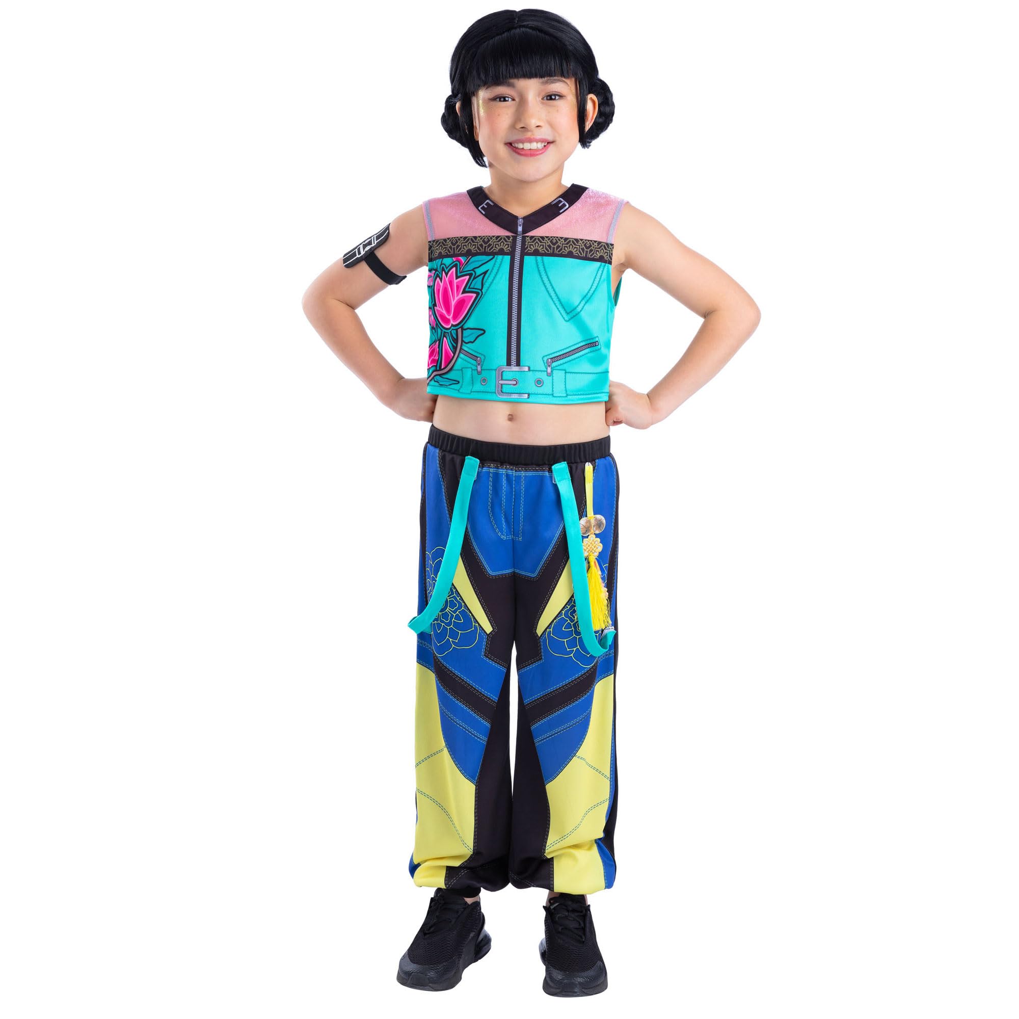 Rubies Official K-Pop Demon Hunters Zoey Child Costume - Size 7-8 Years | Polyester