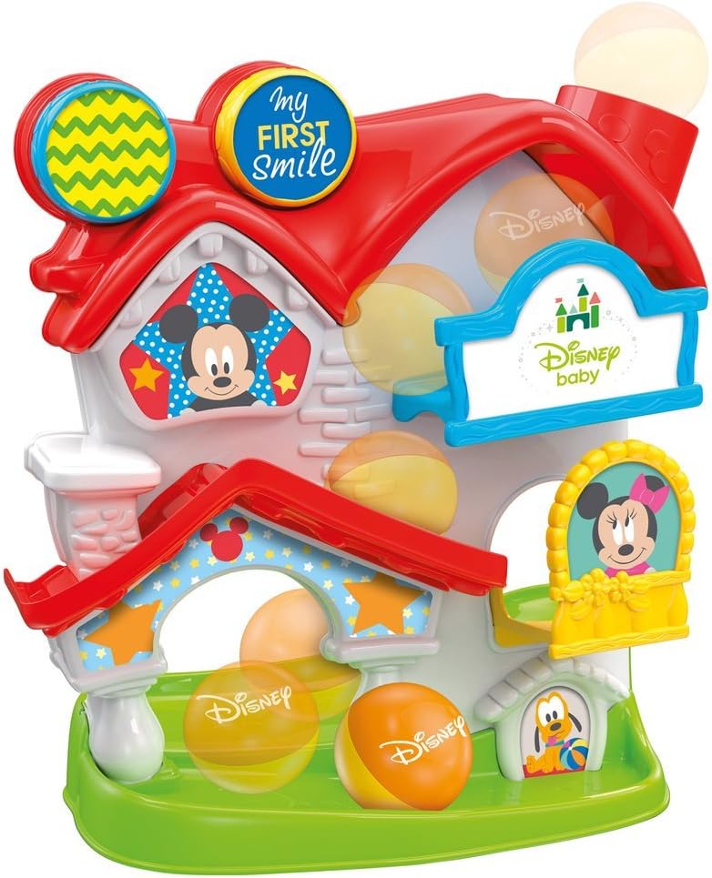 Clementoni Disney Baby Ball Drop - Educational Activity House for Toddlers 10m+