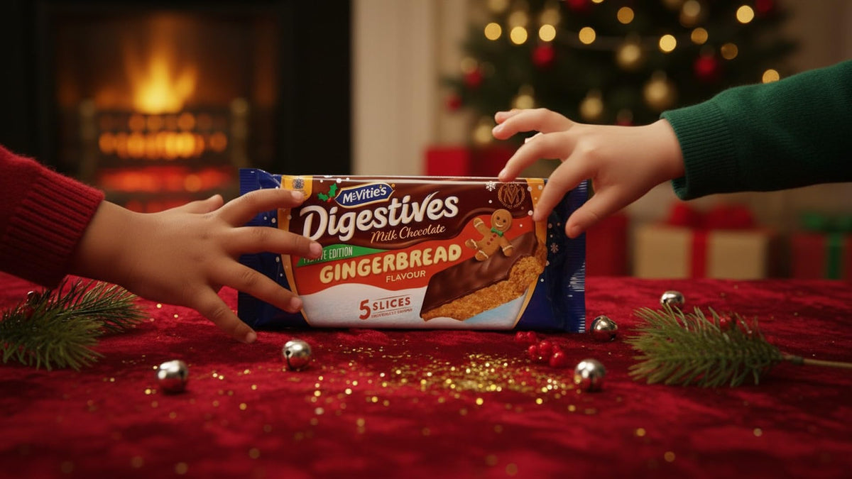 McVitie's Digestives Milk Chocolate Gingerbread Slices - 5 Slices, 114 g