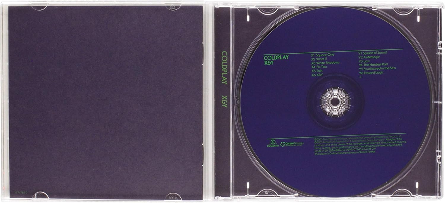 Coldplay - First Four Albums Collection (Parachutes, A Rush of Blood To The Head, X&Y, Viva la Vida) Audio CD 6