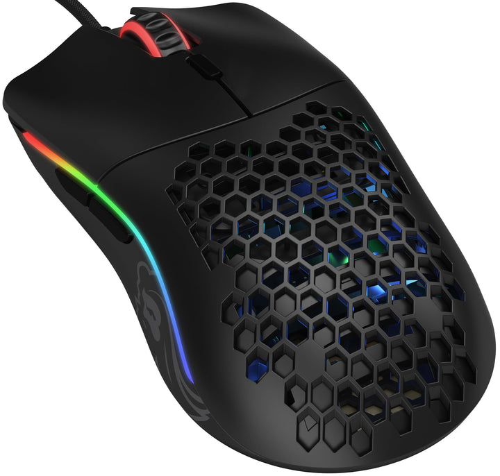 Glorious PC Gaming Race Model O GO-BLACK Ambidextrous RGB Gaming Mouse - Matte Black