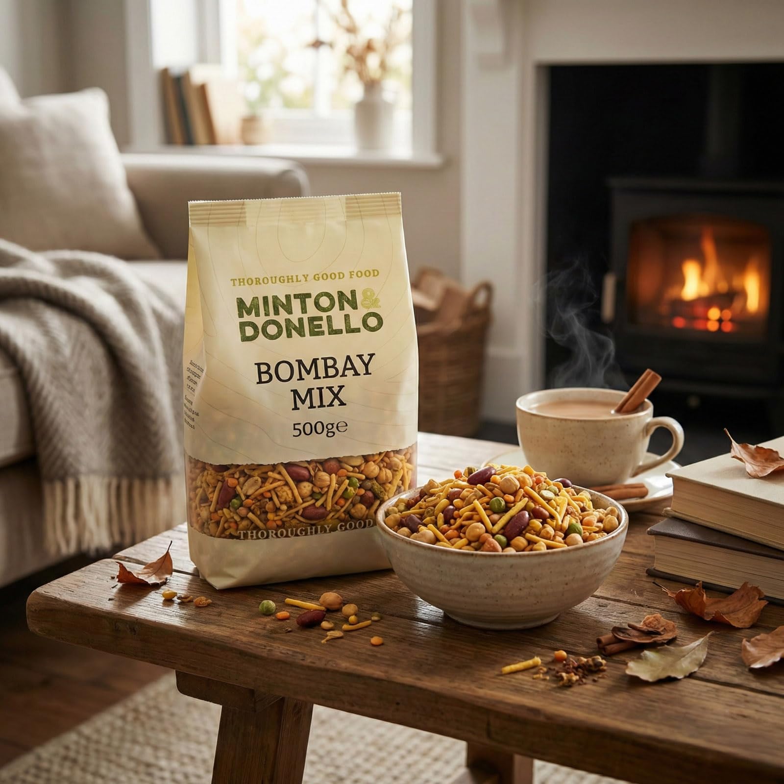 Minton & Donello Bombay Mix - Authentic Indian Savoury Snack | 500g 2