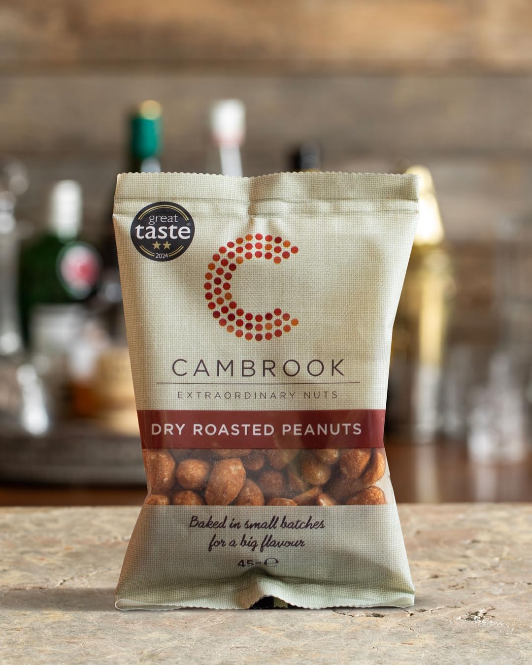 Cambrook Dry Roasted Peanuts - Herb & Spice Seasoned | 45g Bag | Vegan & Gluten Free 4