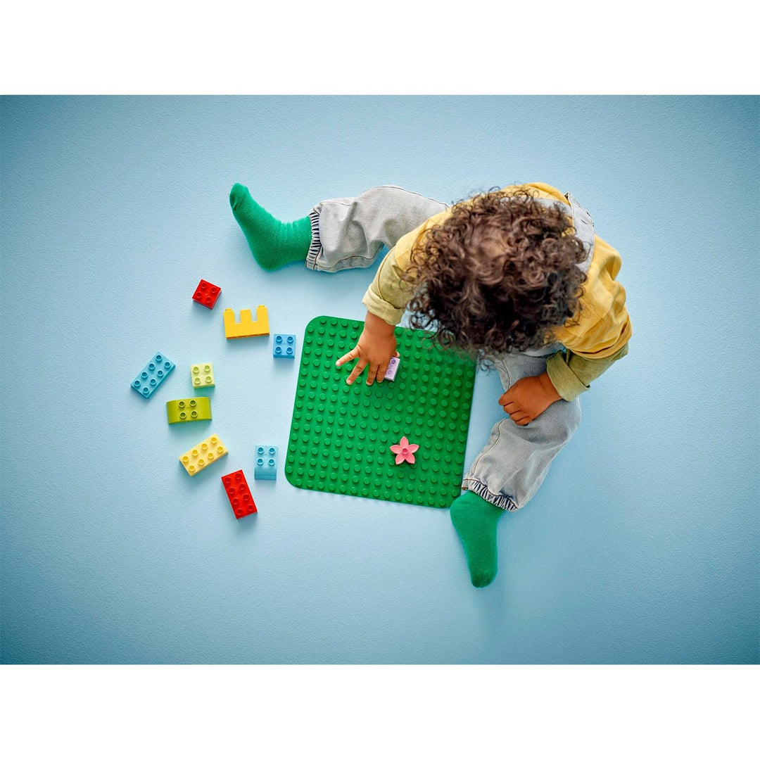 LEGO DUPLO Green Building Plate - 16x16 Stud Base for Toddlers 18 Months+