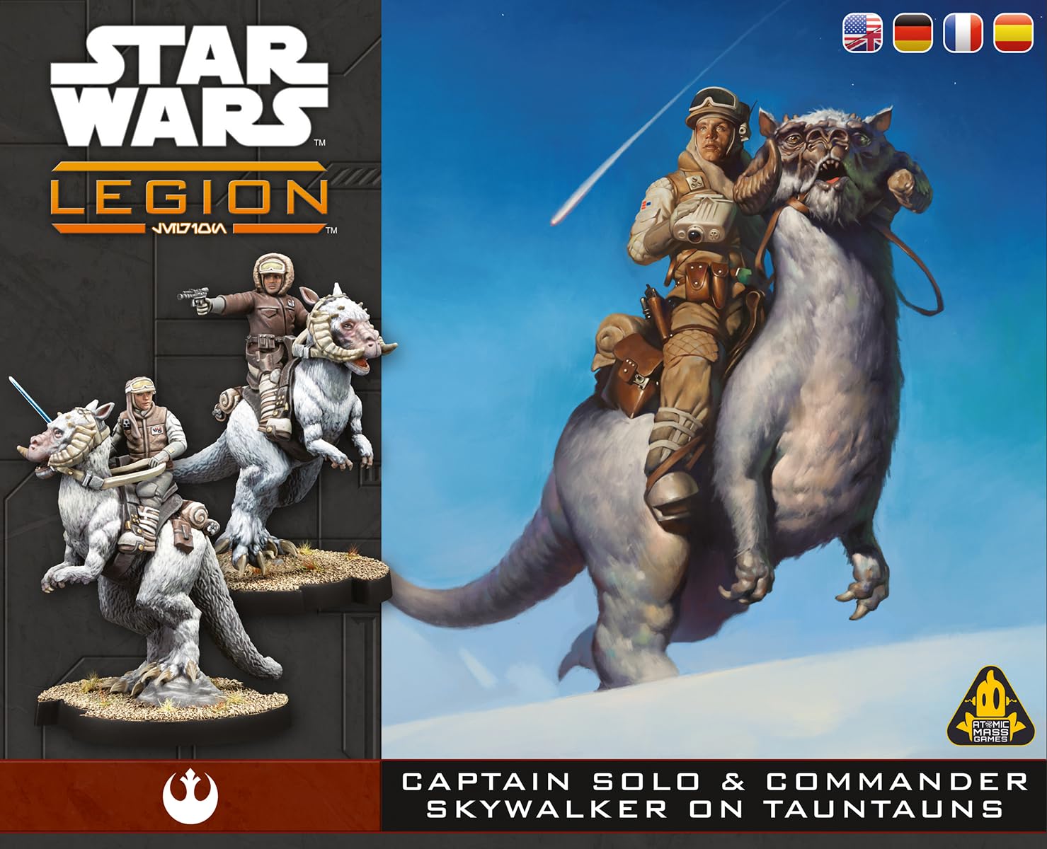 Star Wars: Legion - Captain Solo & Commander Skywalker on Tauntauns Expansion | Standard Edition | Asmodee