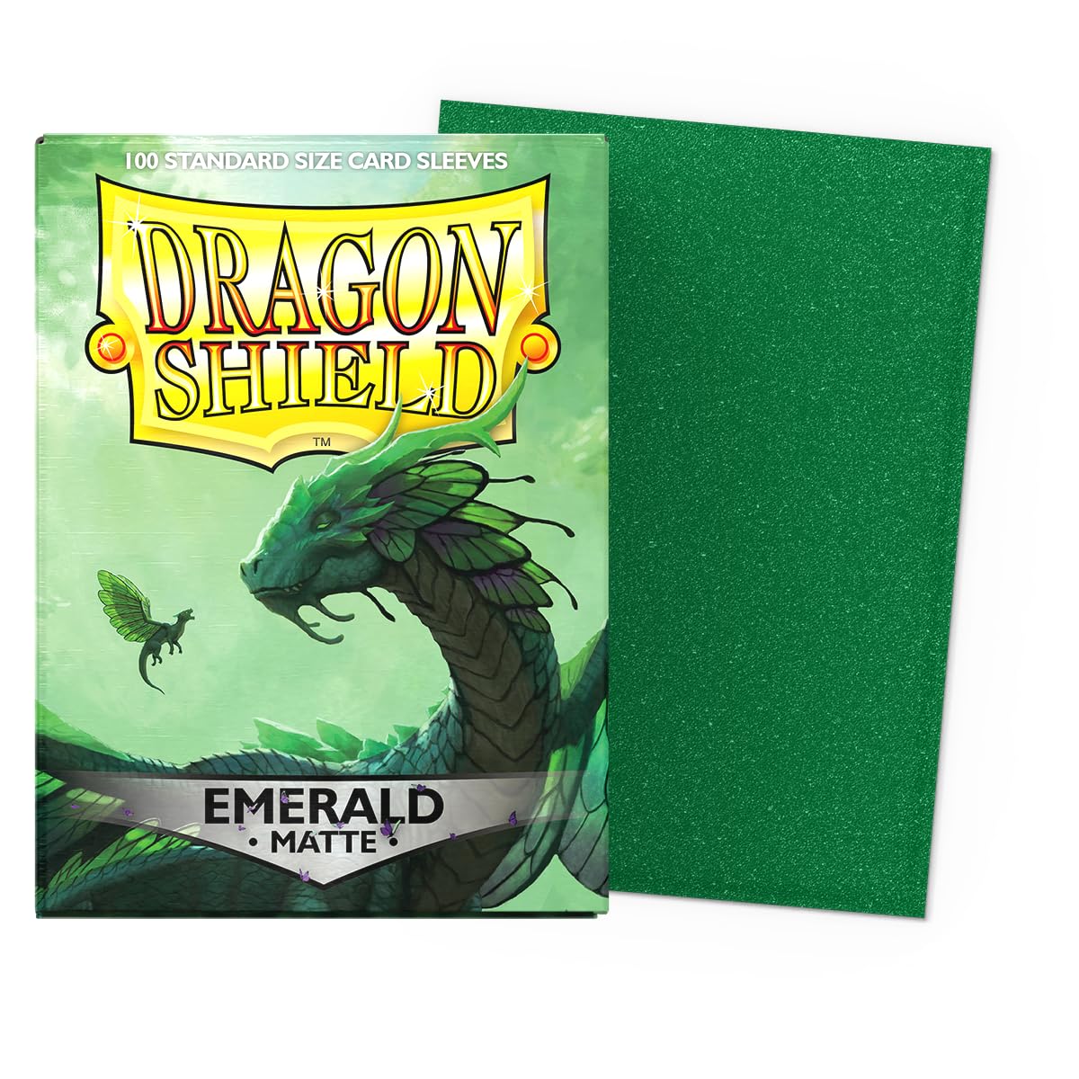 Dragon Shield Matte Emerald Art Sleeve - 100 Count Box by Arcane Tinmen 5