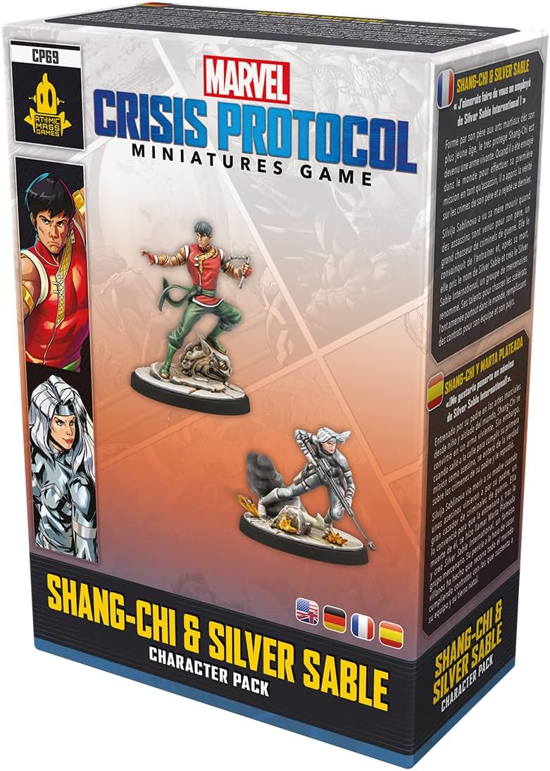 Atomic Mass Games Marvel: Crisis Protocol Shang-Chi & Silver Sable Character Pack 3