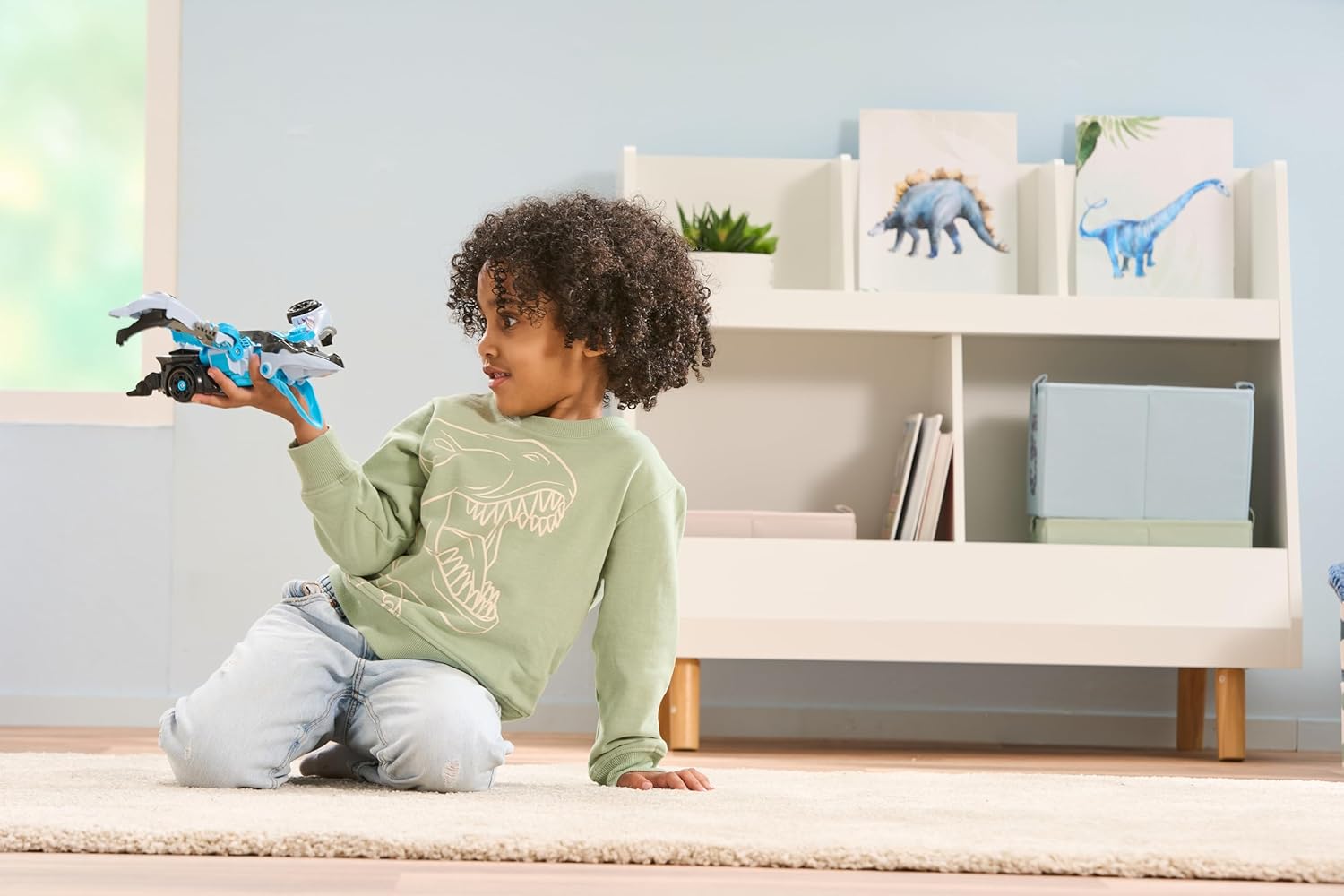 VTech Switch and Go Dinos Talon the Pterodactyl - 2-in-1 Transforming Dinosaur Toy with Lights & Sounds 3